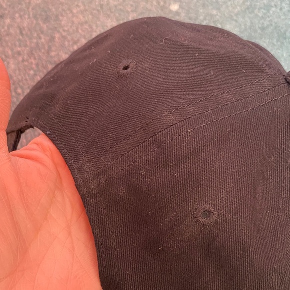 Bebe Black Cap with Rhinestone Embellishment - Picture 12 of 17